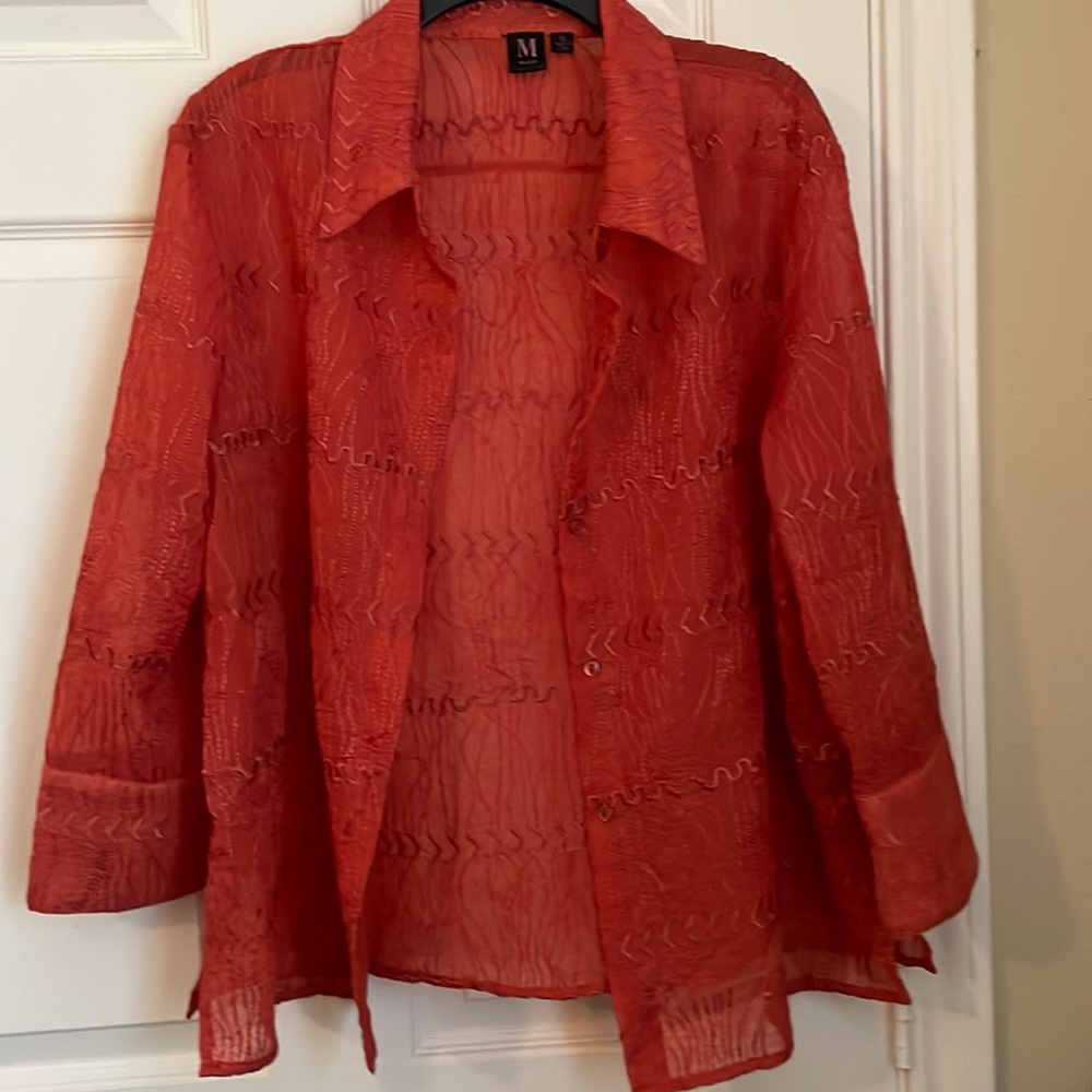 Milano blouse size XL